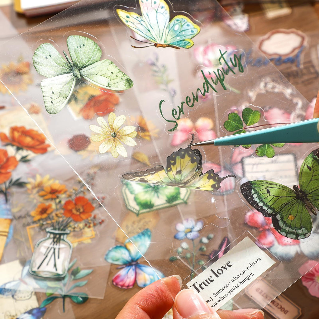 750 Pcs Stickers for Scrapbooking,Christmas Self-Adhesive Scrapbook Sticker