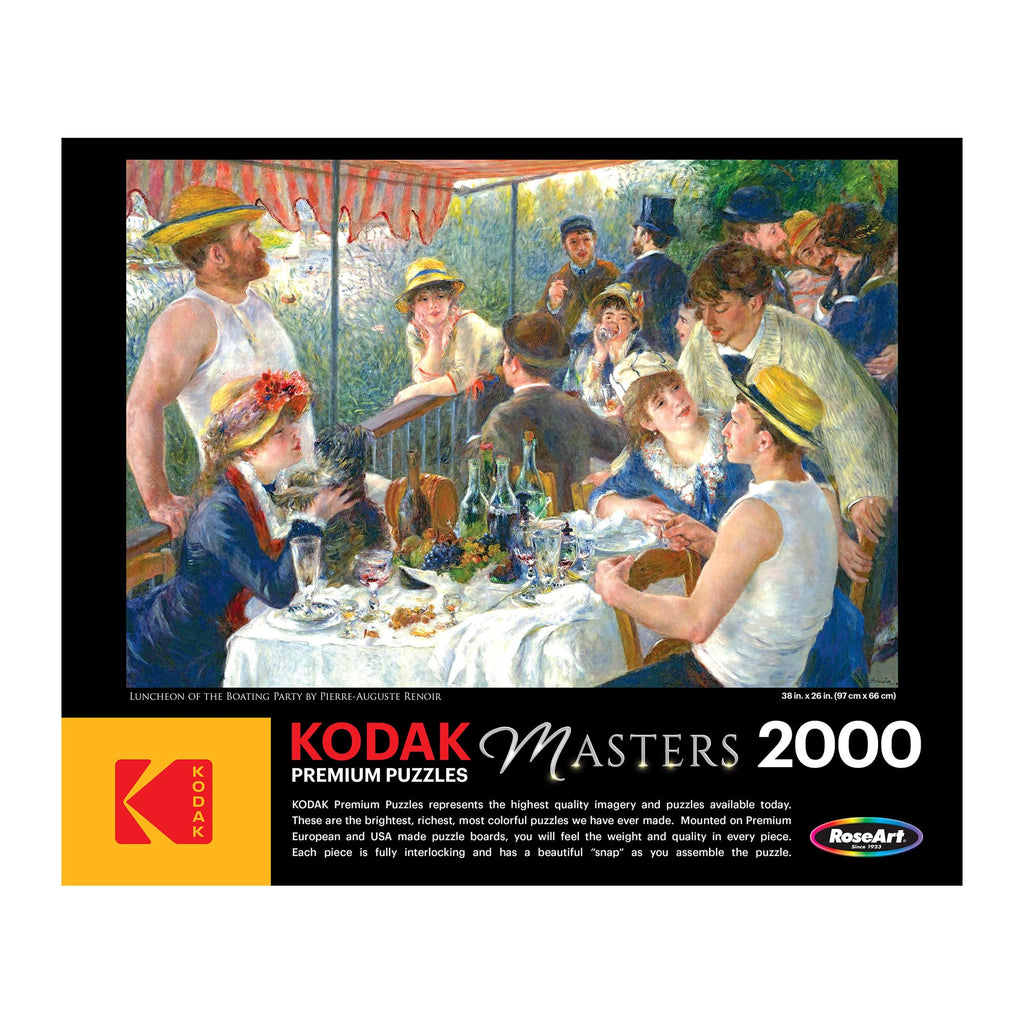 RoseArt Kodak Premium Masters Mona Lisa 2000 Piece Jigsaw Puzzle