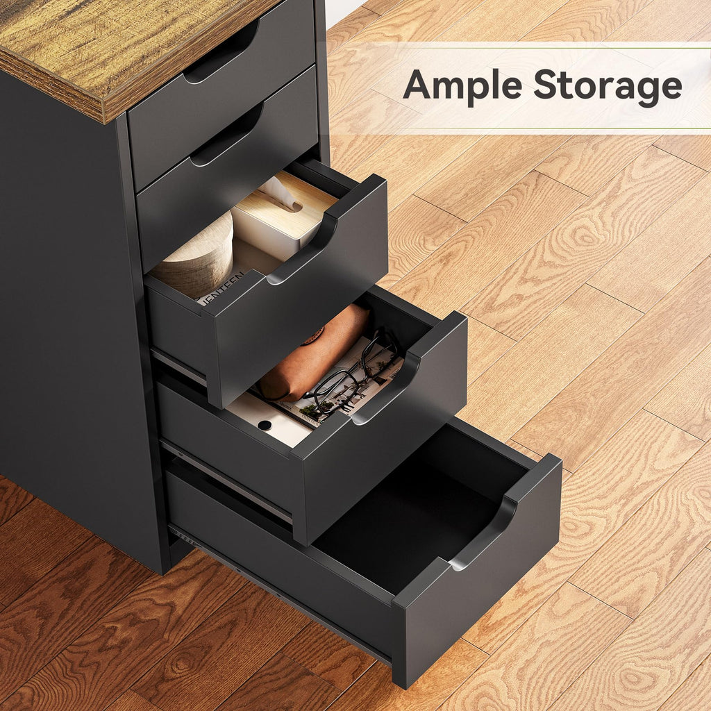 LITTLE TREE 47-Inch Five-Drawer Student Desk
