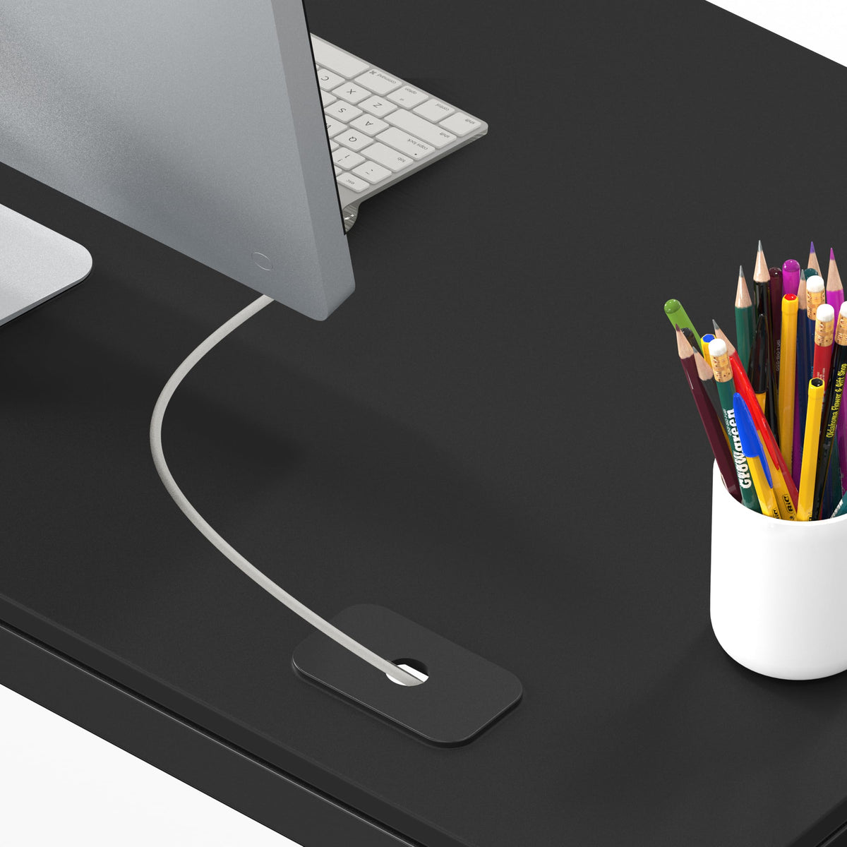 SHW 55 × 60-Inch Commercial-Grade L-Shaped Student Desk