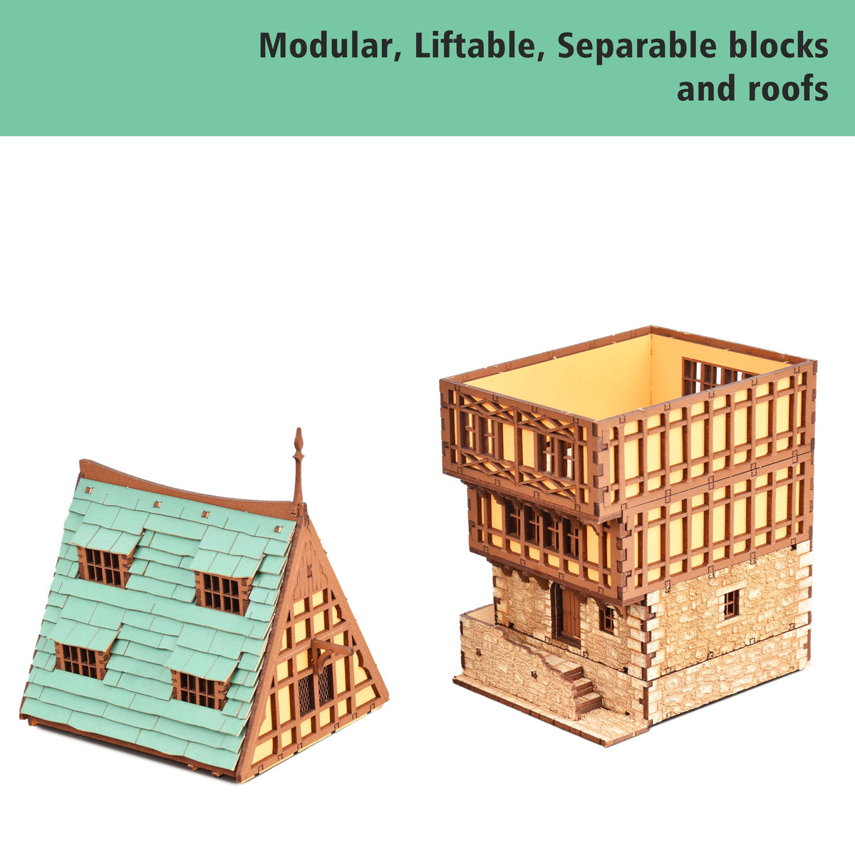 I BUILT IT Medieval Building Model Kits (Select Model)