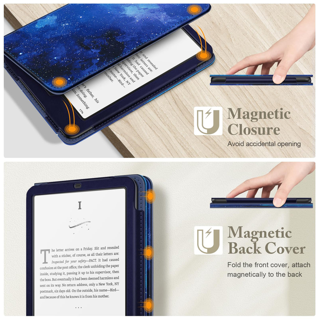 Fintie Case for 7"/6.8" Kindle Paperwhite 12th/11th Gen & Kindle Colorsoft