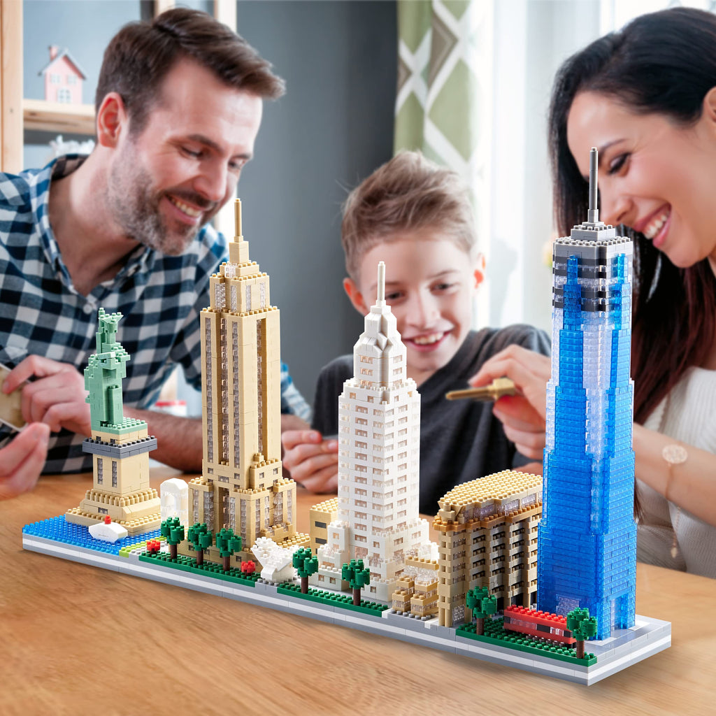 JXRLMB Architecture White House Modle Kit Micro Building Blocks Sets for Adults World Famous Landmark Collection Set U.S. Capital 3520 PCS for Teens 14+