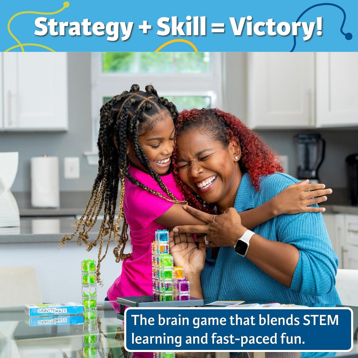 ThinkFun Gravity Maze - Falling Marble Logic Game - Challenging STEM Toy for Kids 8-12 - Gravity Marble Maze - Brain-Building Fun - Educational Gift - Boosts Critical Thinking & Problem Solving