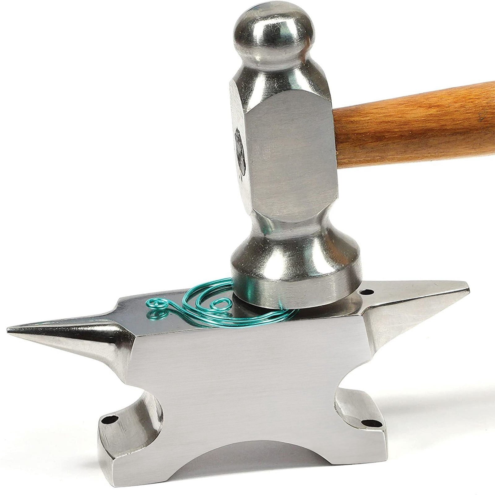 Ecohintz Jewelry Anvil, Stainless Steel Horn Anvil for Jewelry Making