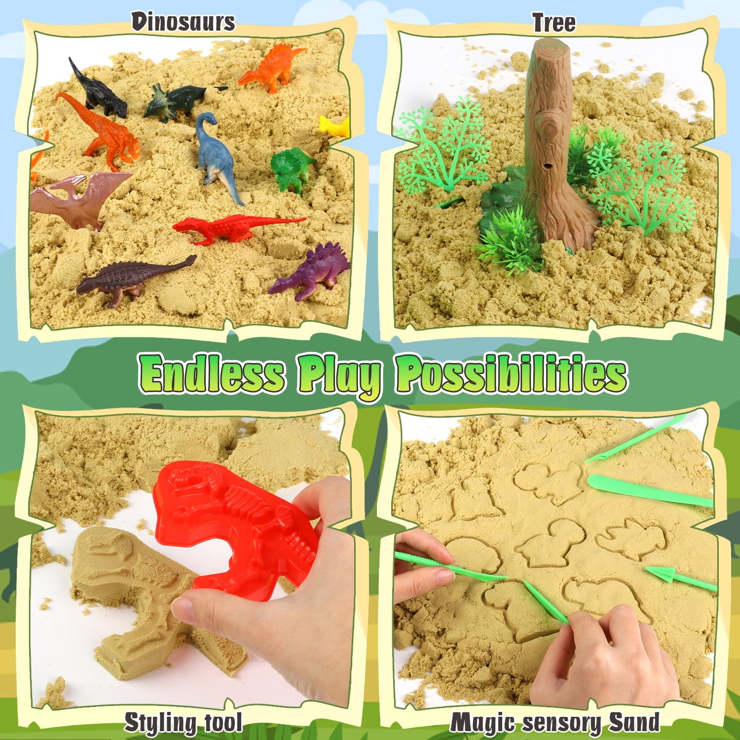 Dinosaur Sensory Bin