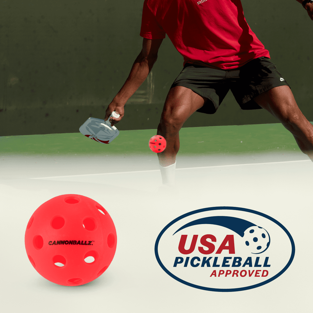 Mint Sport Cannonballz - Indoor Pickleball Balls Multi-Pack – 26 Hol