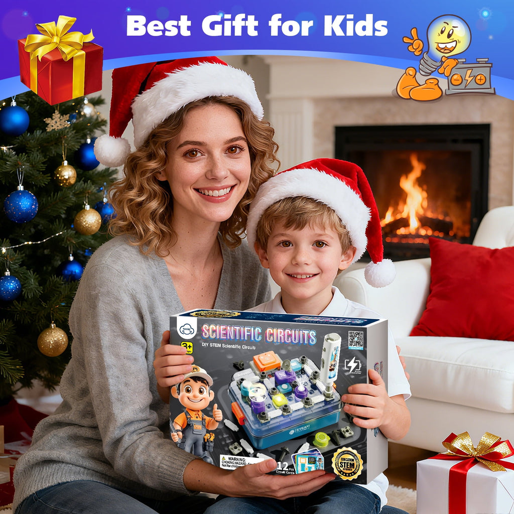 HopeRock Science Kit for Kids, 58PCS Toys for Boy 8-11 Years, Physics