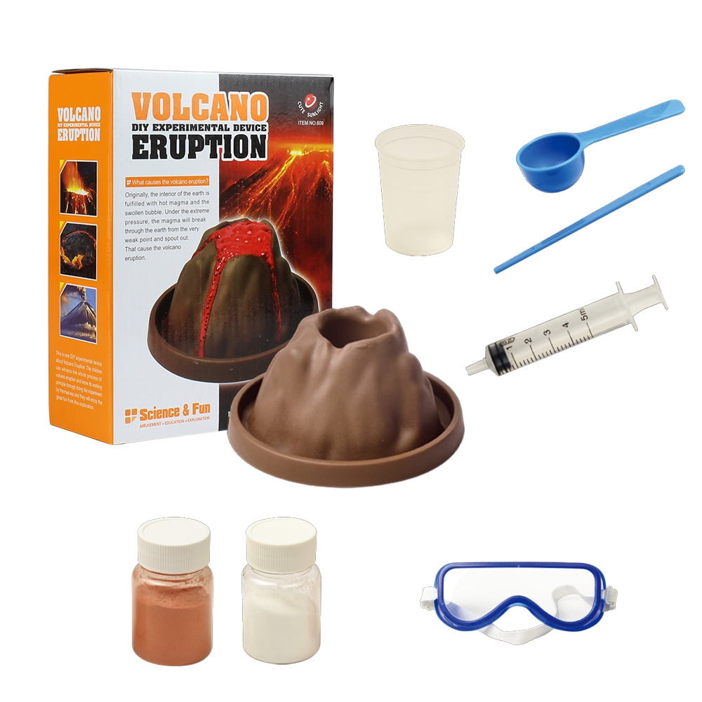 DIY Educational Science Kits - Volcano Eruption