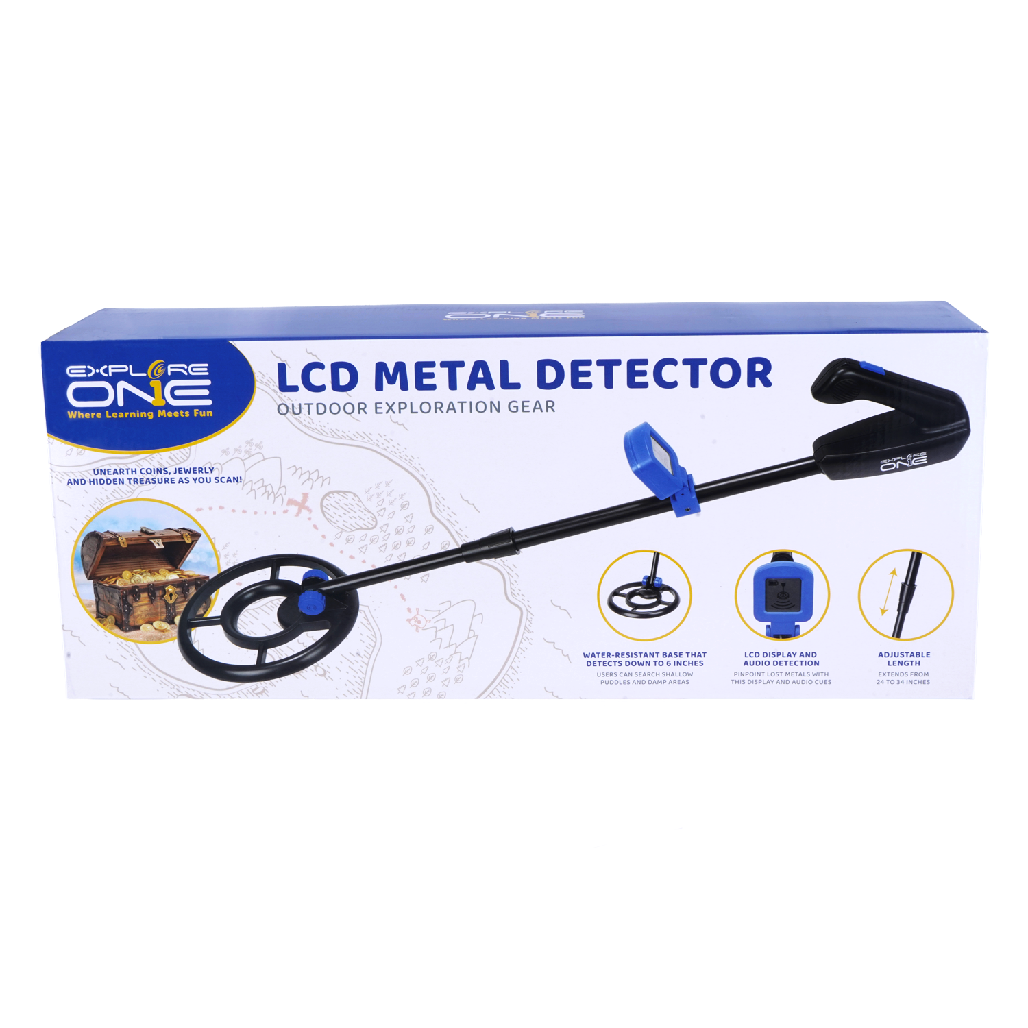 Metal Detector with LCD Display