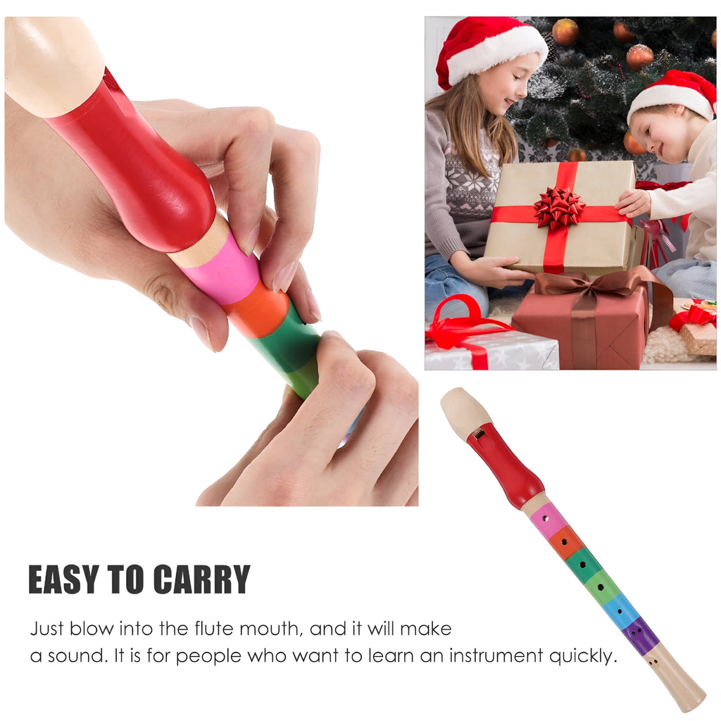 SEPTRIO 8 Hole Musical Instruments Recorder Instrument Wood Recorder D