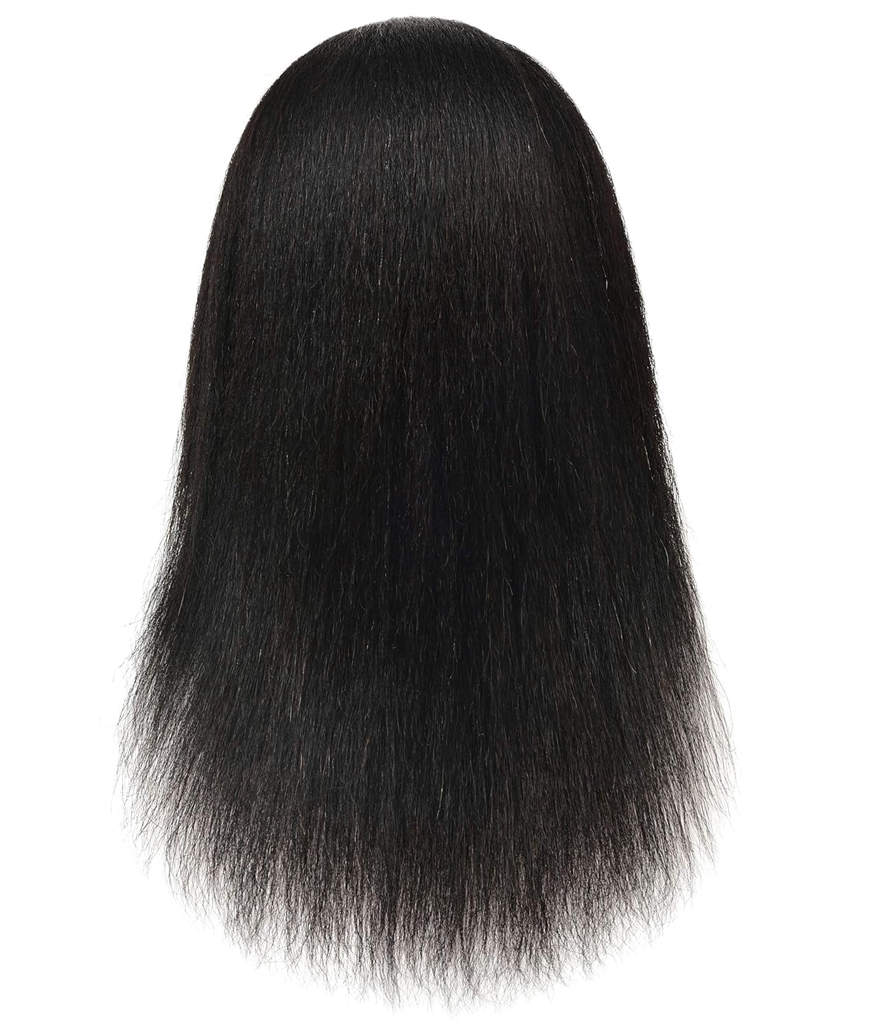 RYHAIR African American Mannequin Head 100% Human Hair for Practice Br