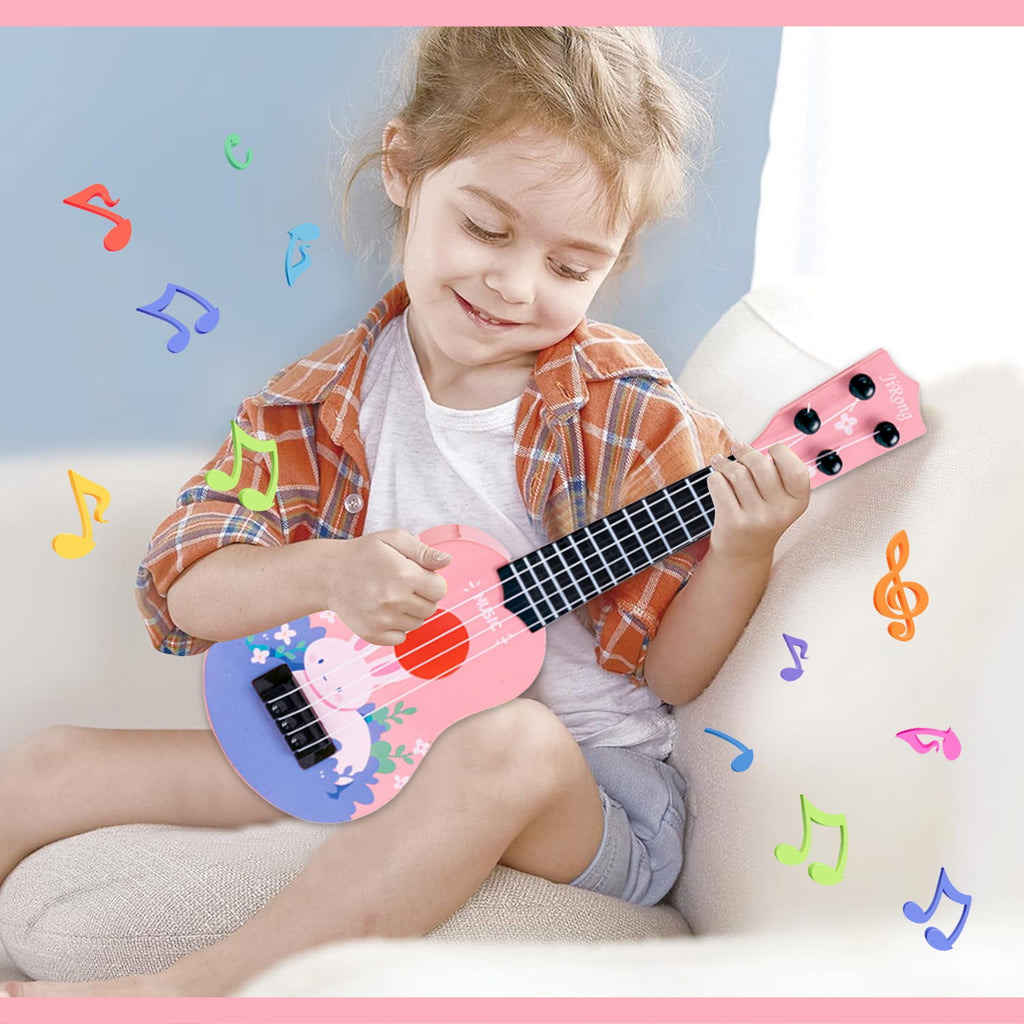 Kids Guitar Toy, Musical Instruments for Kids, Toddler Guitar for Girl
