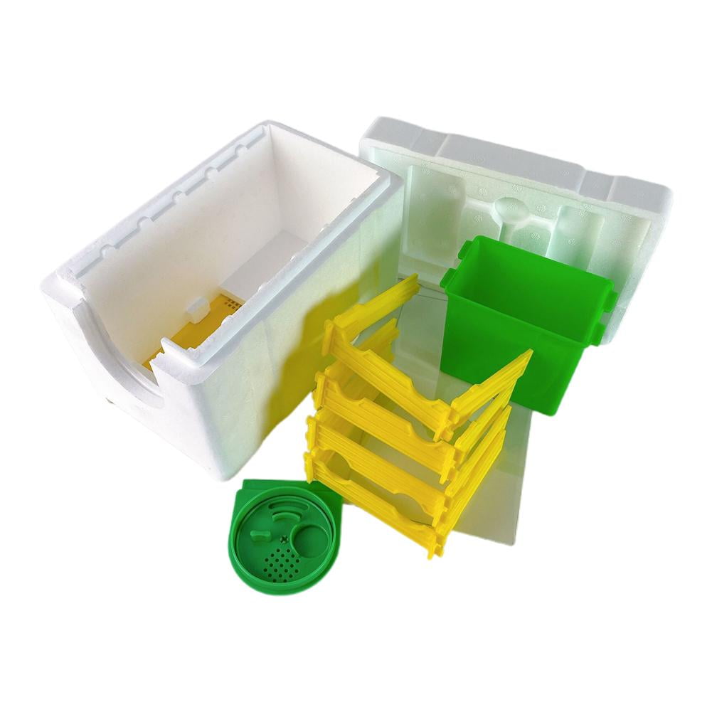 QHUDLV Mini Beehive Beekeeping Box Multi-Function Bee Hive Pollination