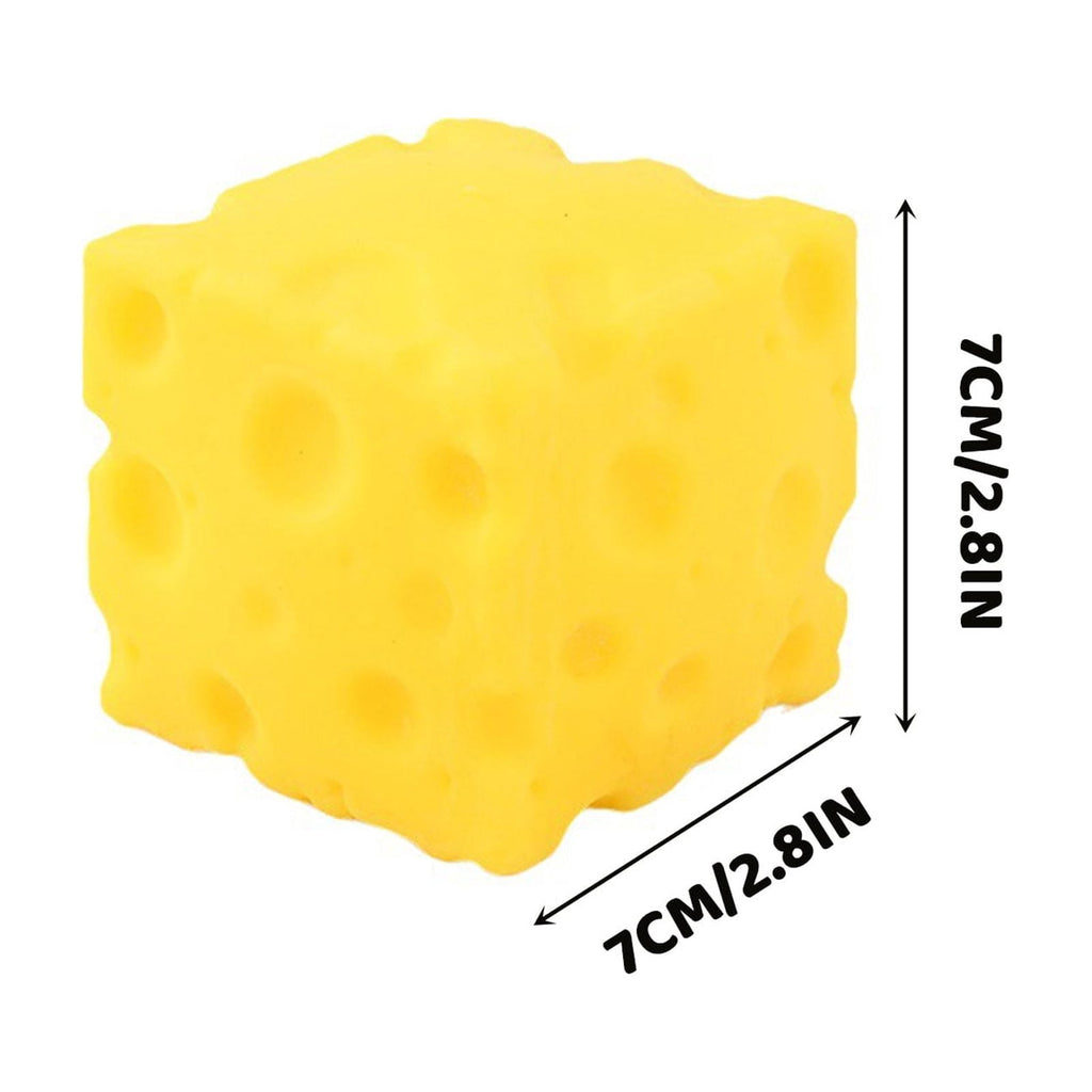 Squeezy CHEESE BLOCK Sensory Toy
