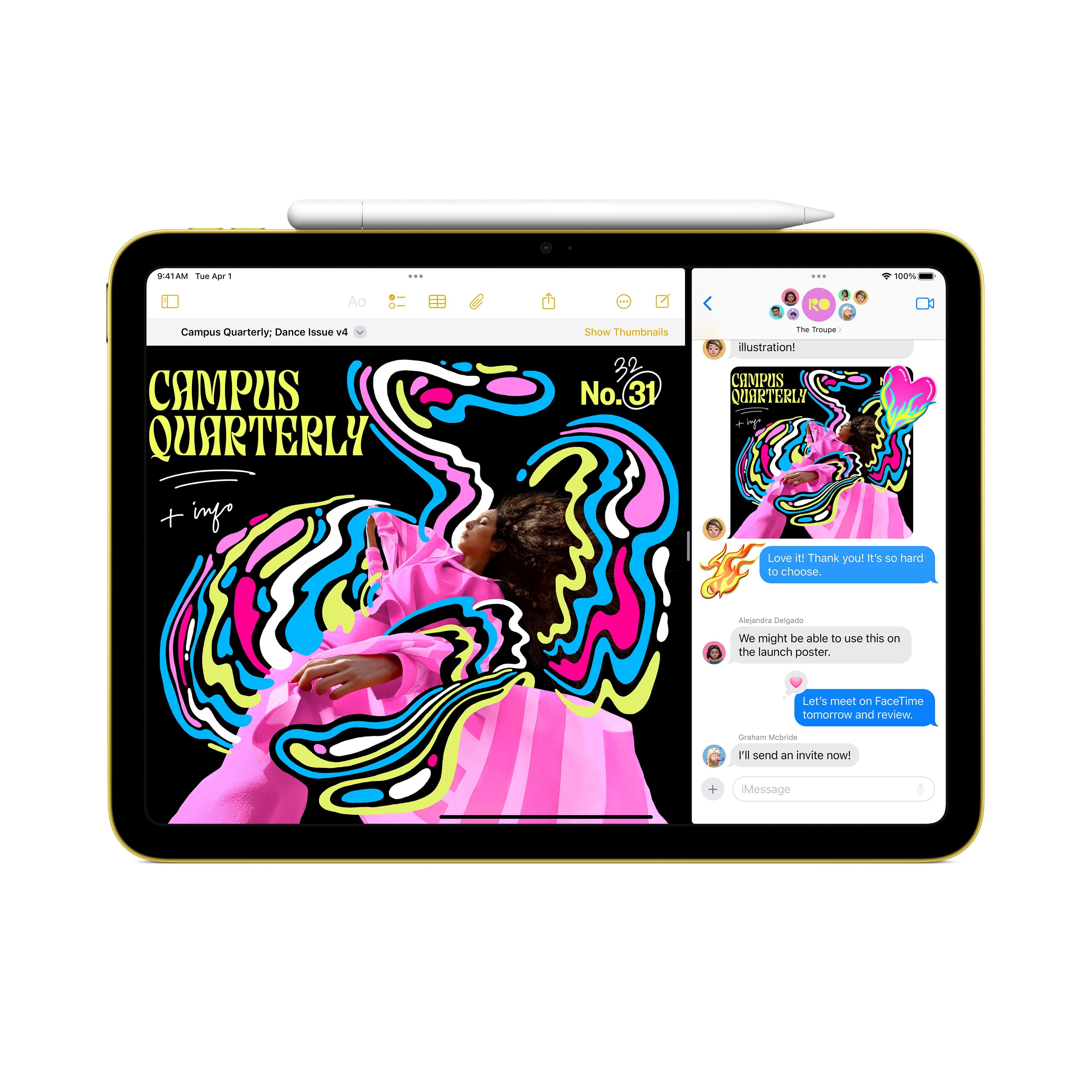 Apple Apple 11-inch iPad Wi-Fi + Cellular 128GB - Pink