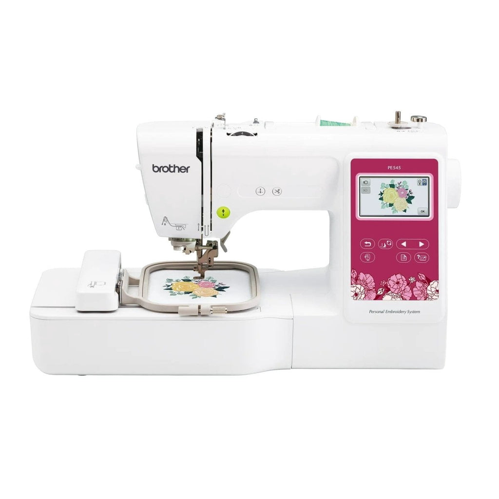 Brother PE545 Embroidery Machine with 4" x 4" Hoop & Accessories