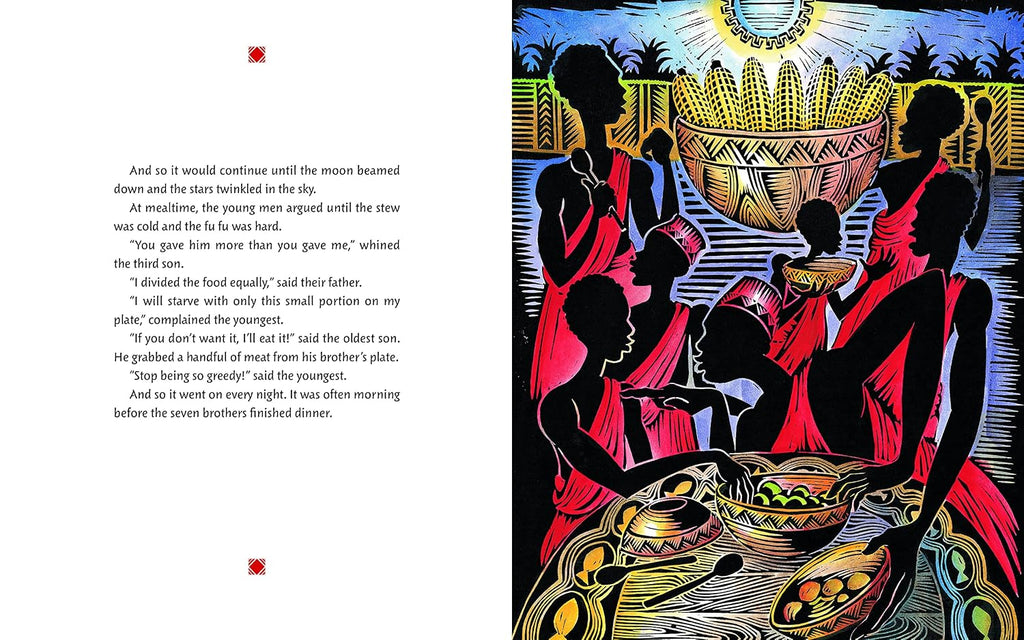 Seven Spools of Thread: A Kwanzaa Story (Albert Whitman Prairie Paperback)