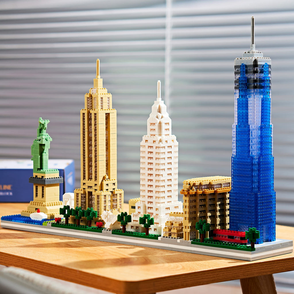 JXRLMB Architecture White House Modle Kit Micro Building Blocks Sets for Adults World Famous Landmark Collection Set U.S. Capital 3520 PCS for Teens 14+