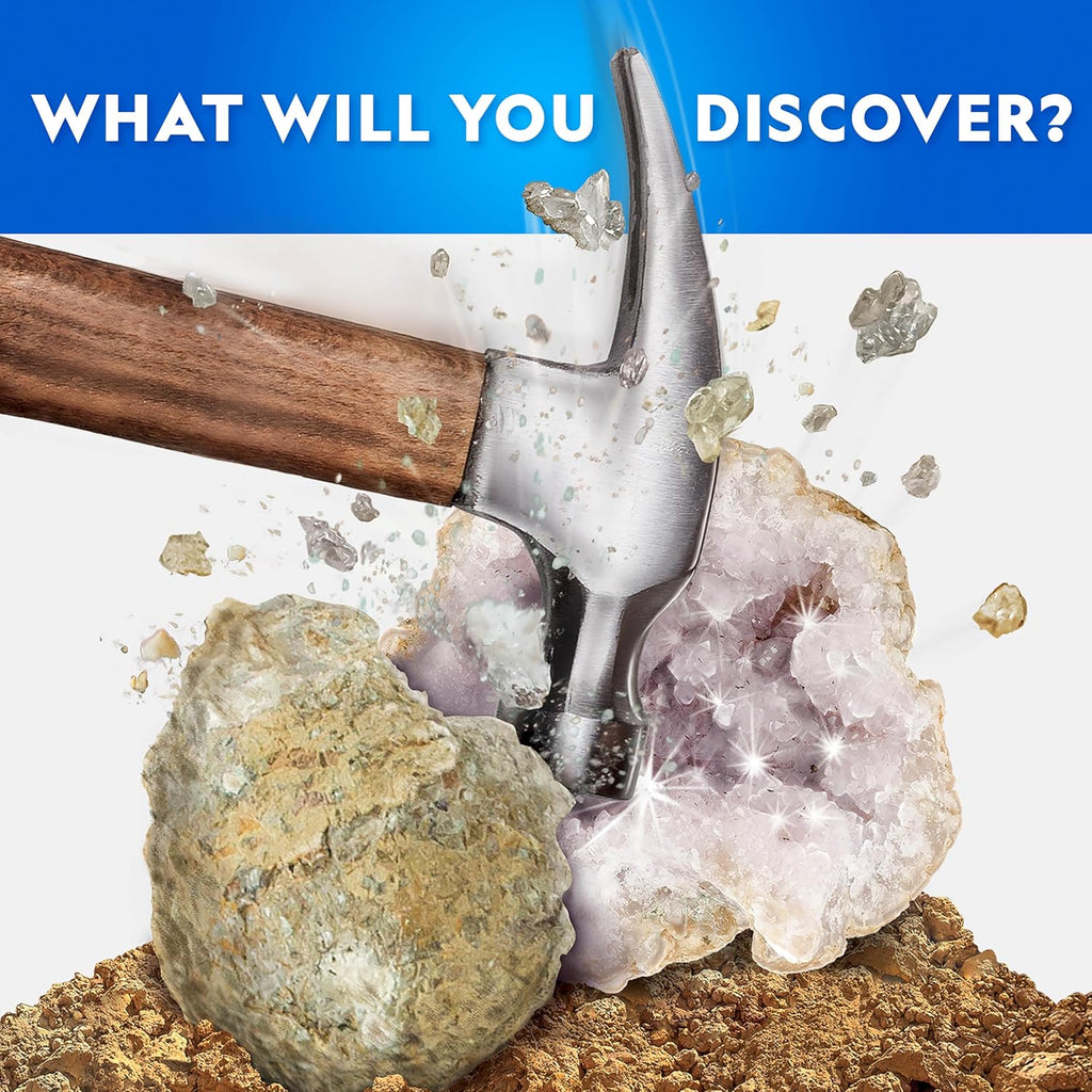 National Geographic: Break-Open 15 Premium Geodes Science Kit (Ages 8+)