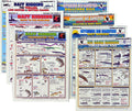 Bait Rigging Chart Set: Freshwater, Saltwater & Big Game Rigs