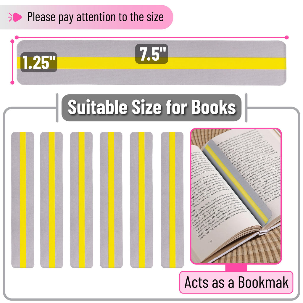 Mr. Pen- Guided Reading Strips, 18 Pack, Colorful, Bookmarks for Kids
