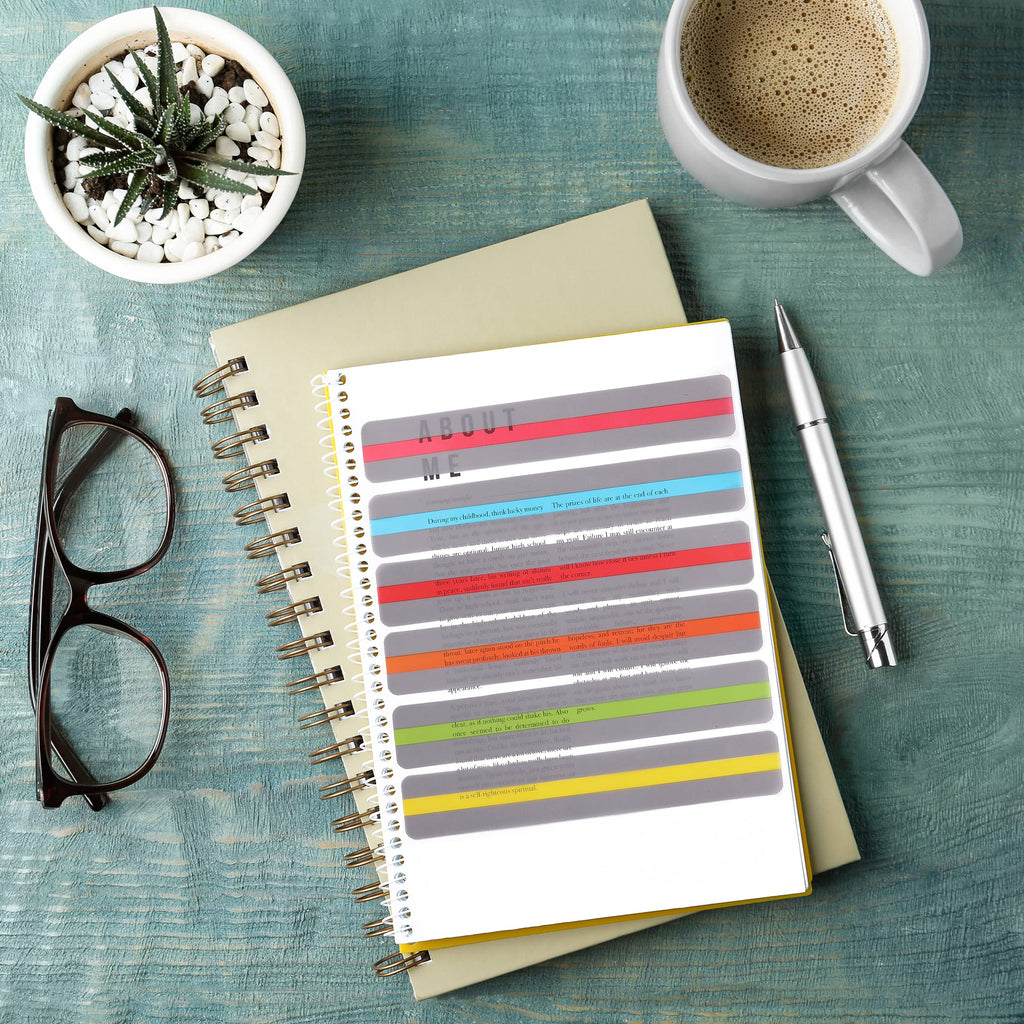 Mr. Pen- Guided Reading Strips, 18 Pack, Colorful, Bookmarks for Kids
