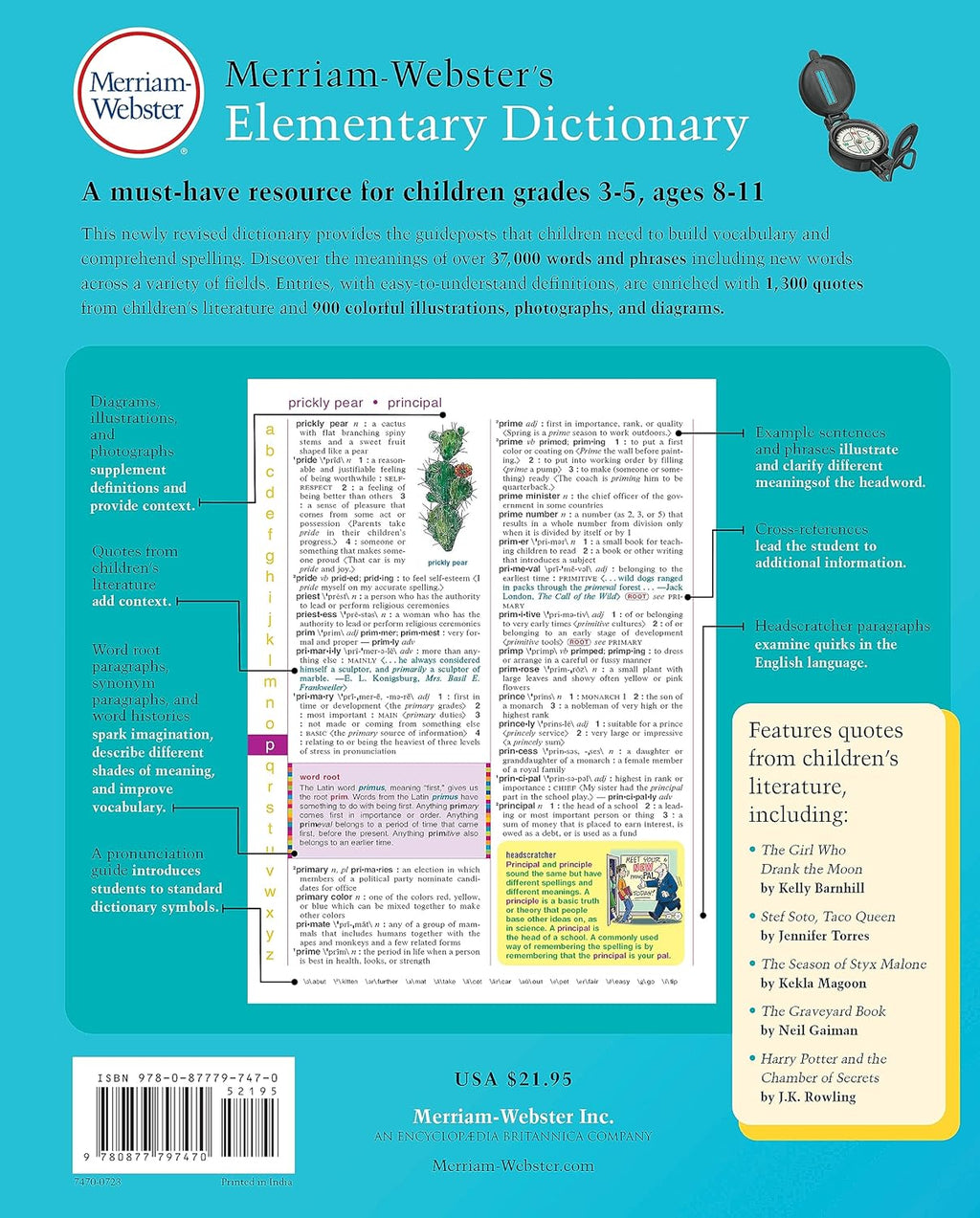 Merriam-Webster: Elementary Dictionary (Grades 3–5)