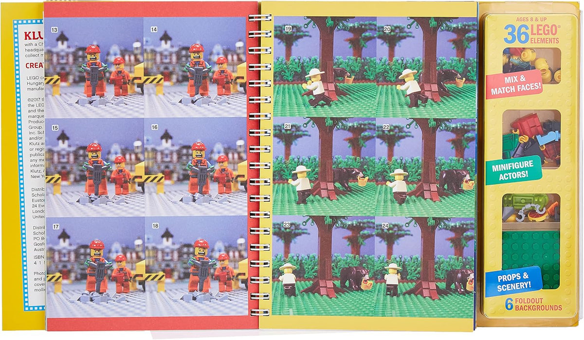 Klutz: LEGO Make Your Own Movie Stop-Motion Kit (Ages 8+)