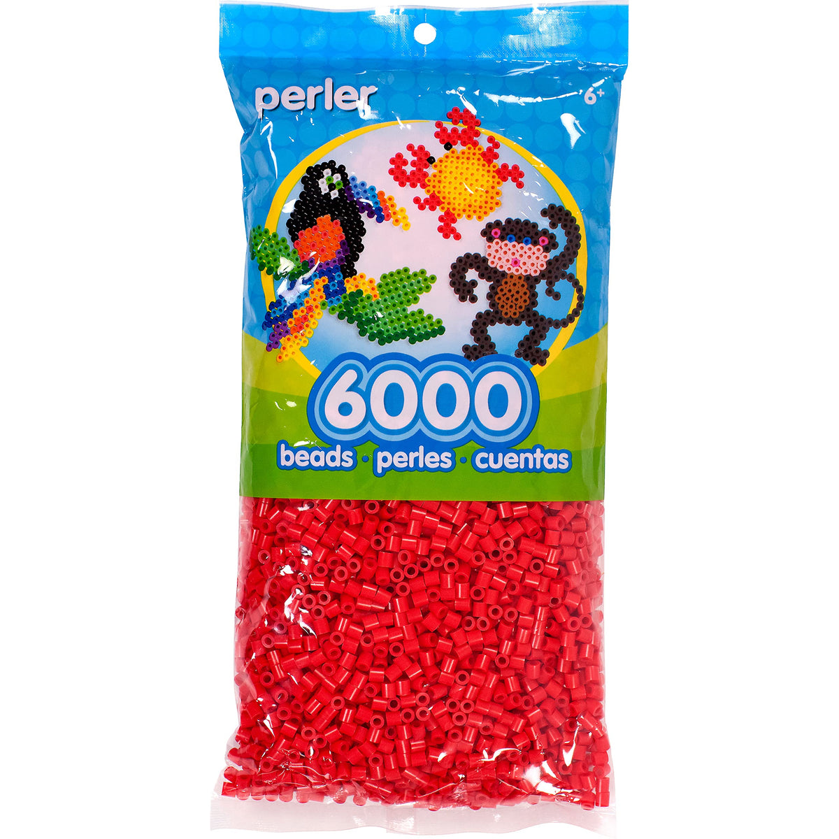 Perler Beads Fuse Beads for Crafts, Black, Small, 6000pcs
