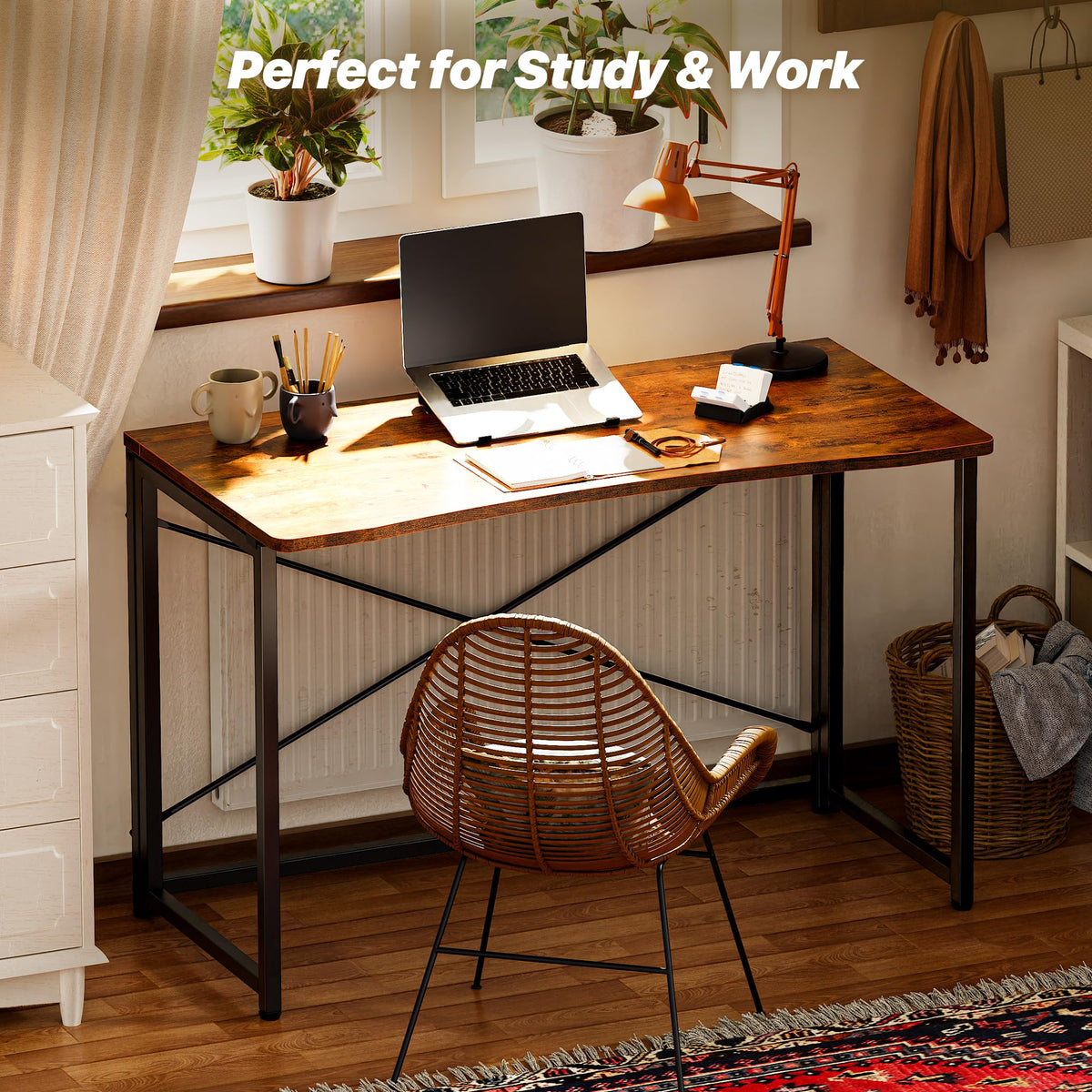 Huuger 31.5-Inch Folding Student Desk
