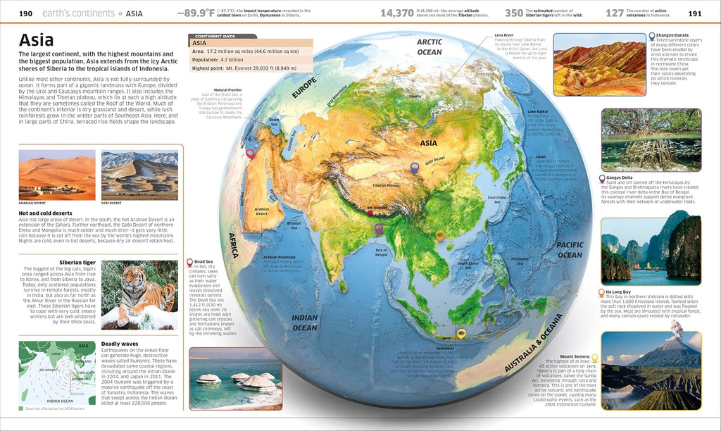 Knowledge Encyclopedia Planet Earth!: Our Exciting World As You've Never Seen It Before
