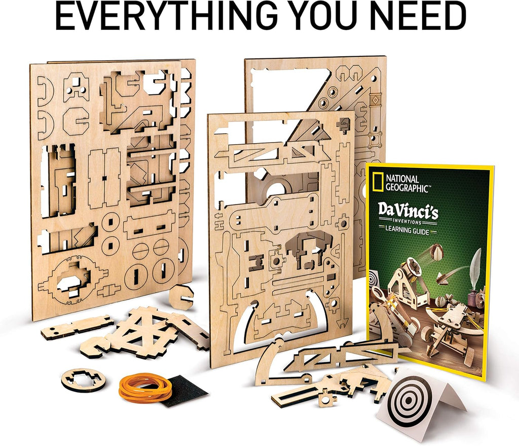 National Geographic Da Vinci's Battalion 3-Model STEM Kit