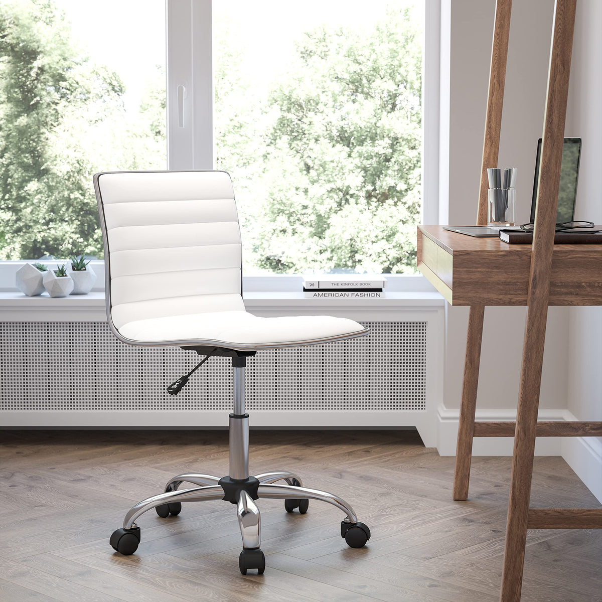 Flash Furniture Swivel Office Chair, Black