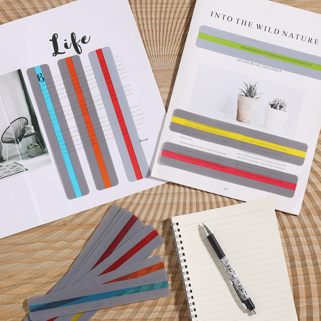 Mr. Pen- Guided Reading Strips, 18 Pack, Colorful, Bookmarks for Kids