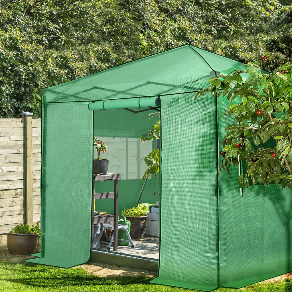 EAGLE PEAK Pop-Up Walk-In Greenhouse (Multiple Sizes)
