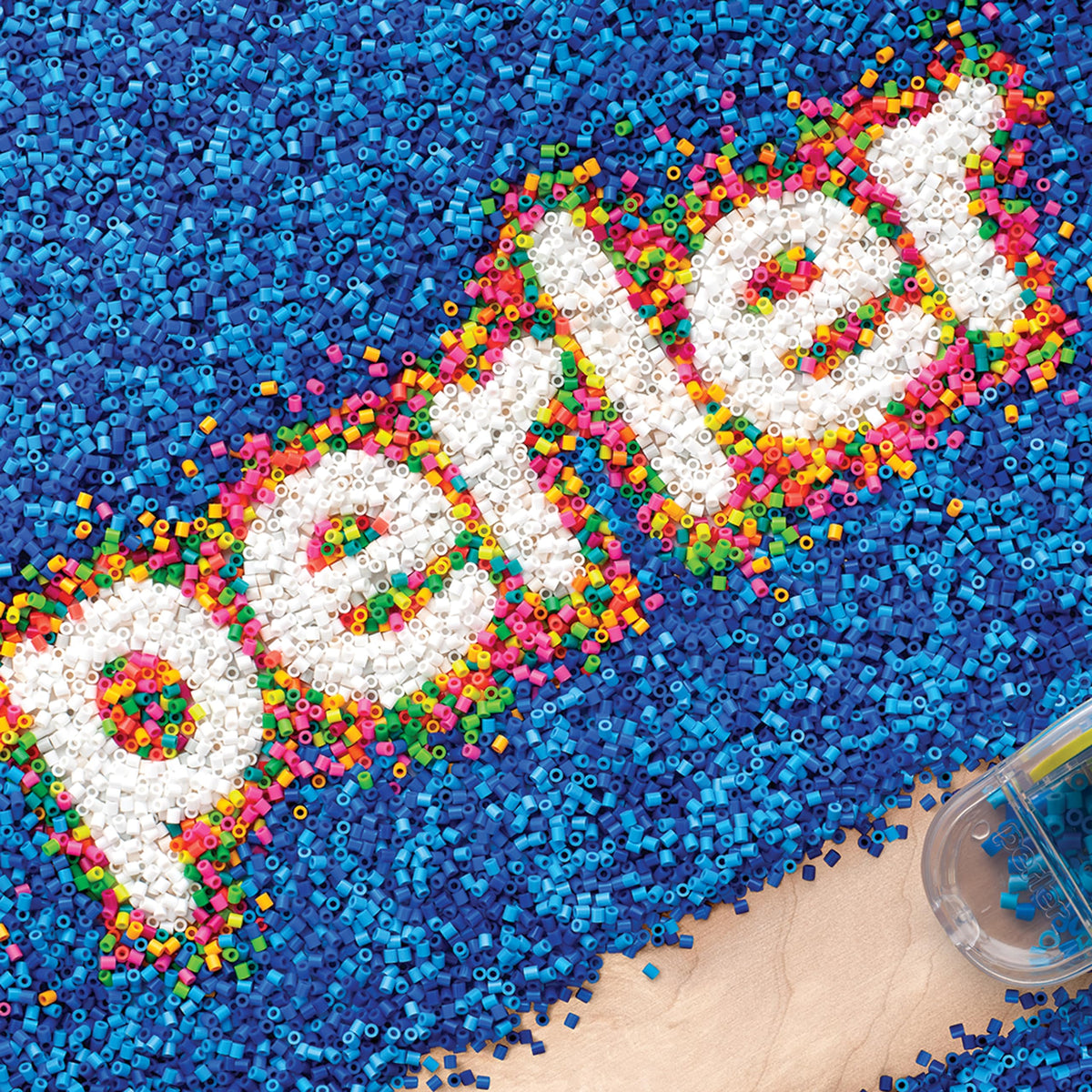 Perler Beads Fuse Beads for Crafts, Black, Small, 6000pcs