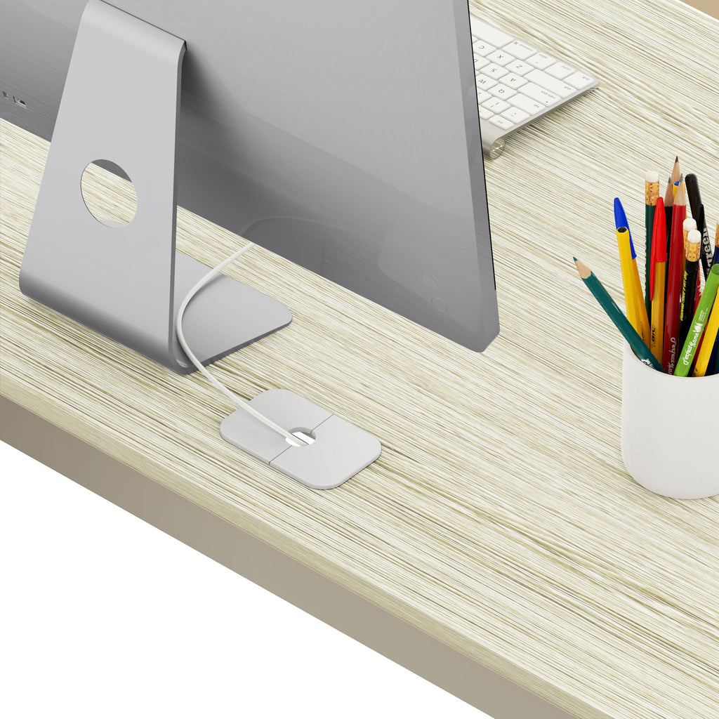 SHW 55 × 60-Inch Commercial-Grade L-Shaped Student Desk