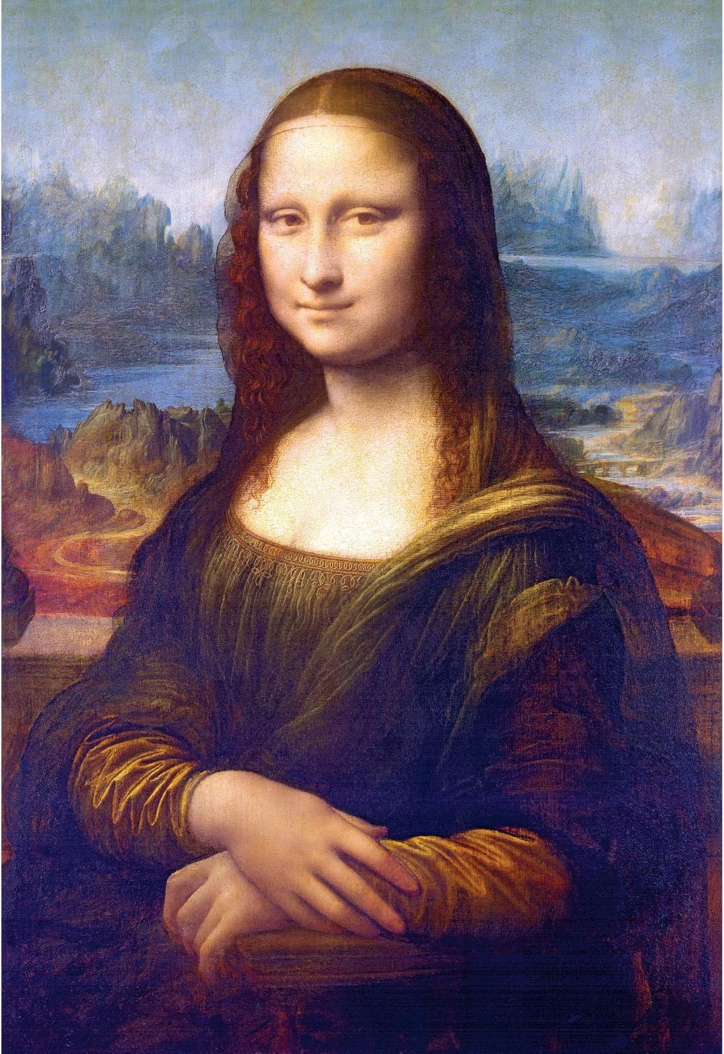 RoseArt Kodak Premium Masters Mona Lisa 2000 Piece Jigsaw Puzzle