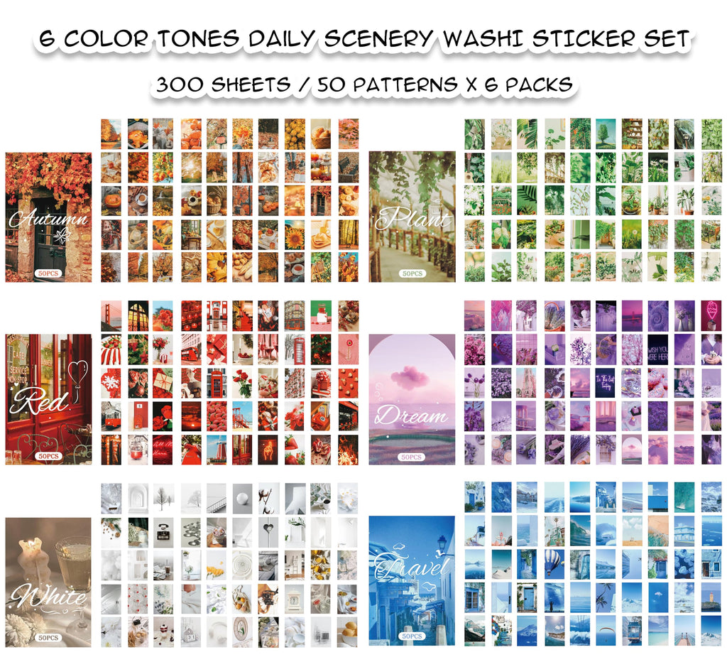 PRSTINCOL 2346PCS Quote Stickers,48 Sheets Scrapbook Supplies Kit Word Stickers for Journaling, Card Making, Vision Board Supplies for Adults Crafting