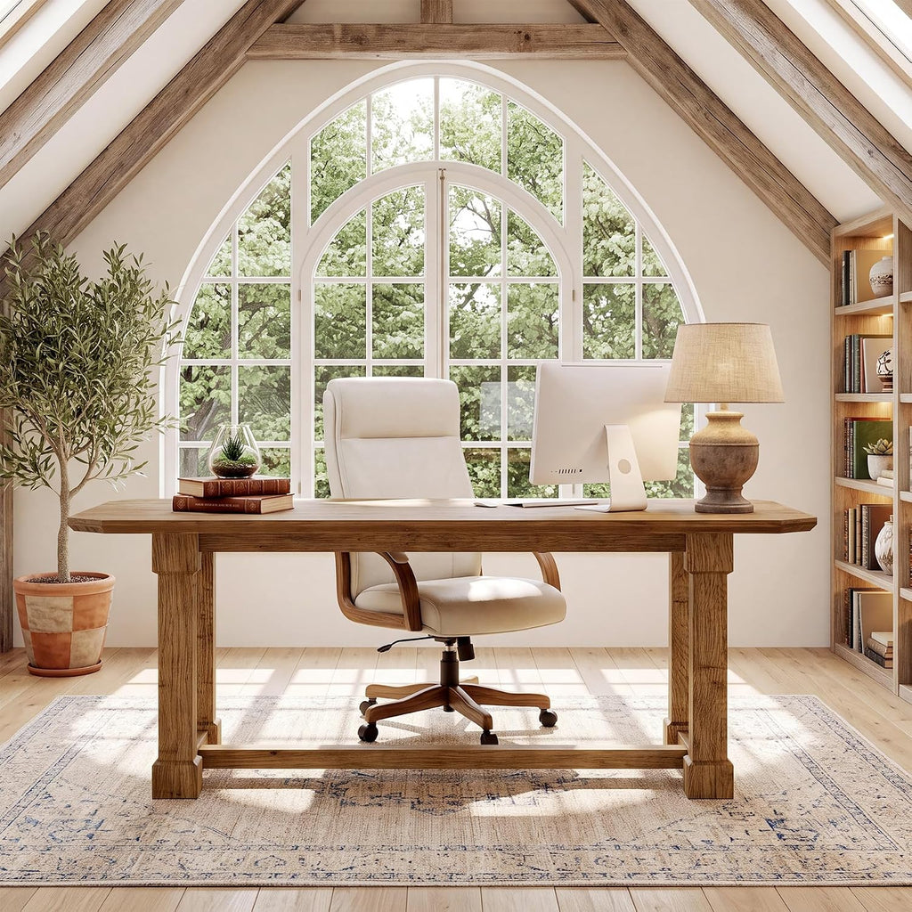 TRIBEWOOD 63-Inch Solid Fir Student Desk