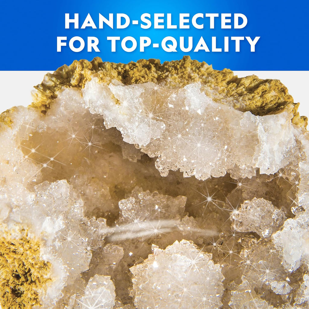 National Geographic: Break-Open 15 Premium Geodes Science Kit (Ages 8+)