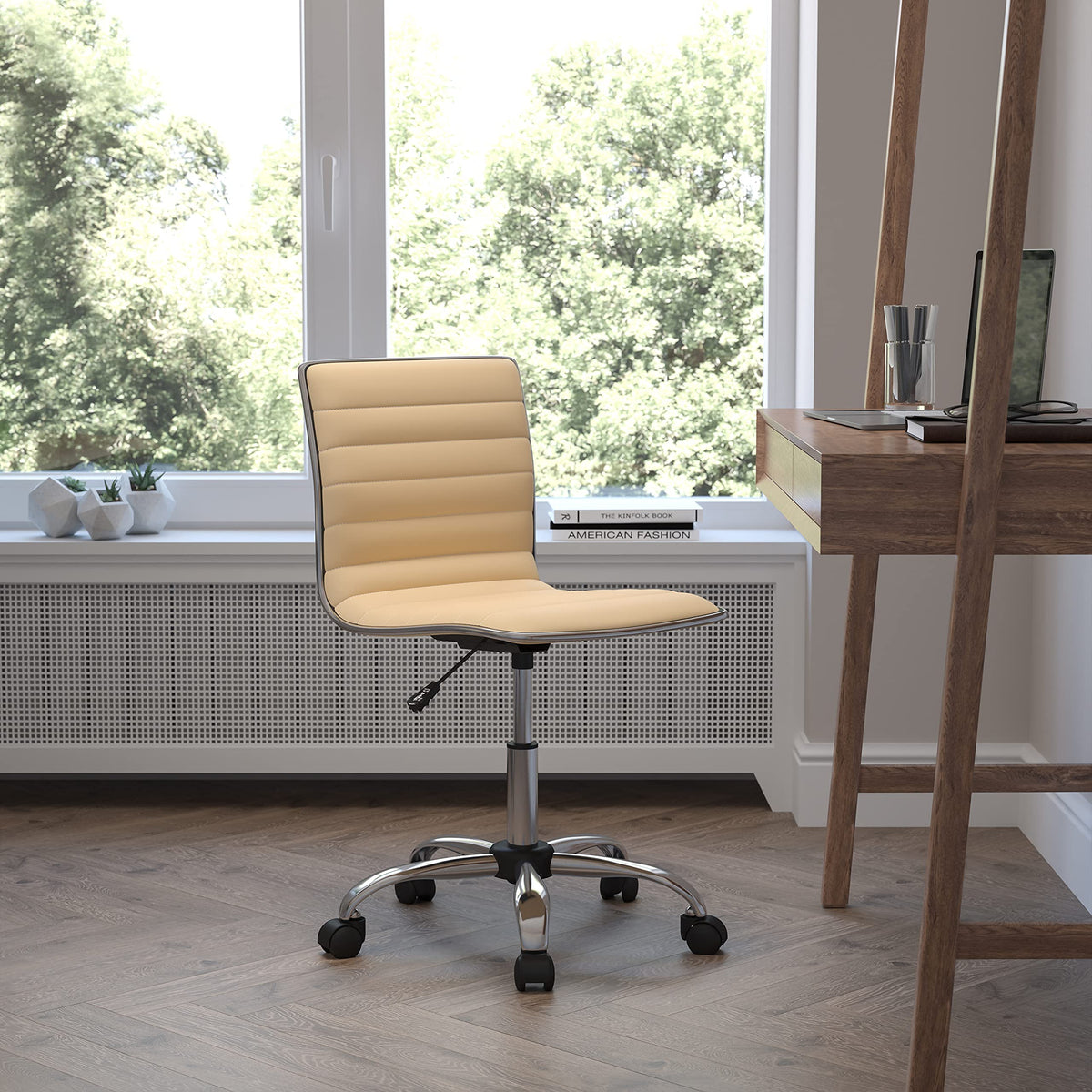 Flash Furniture Swivel Office Chair, Black