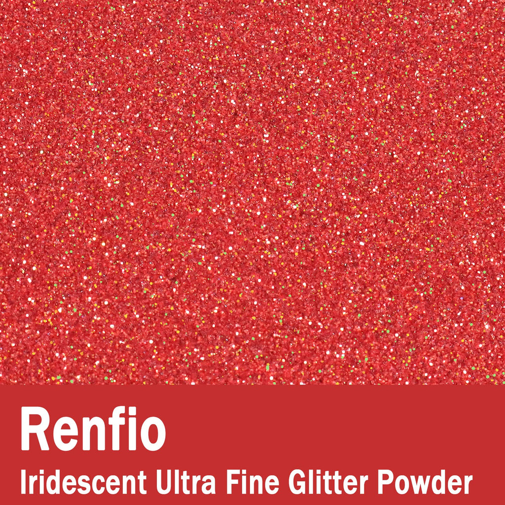 Renfio: Ultra Fine Glitter Powder, 2.11 oz (60g) – Metallic & Holographic