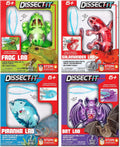 Dissect-It: Variety Animal Dissection Kit — Bat, Frog, Salamander & Piranha (Ages 6+)