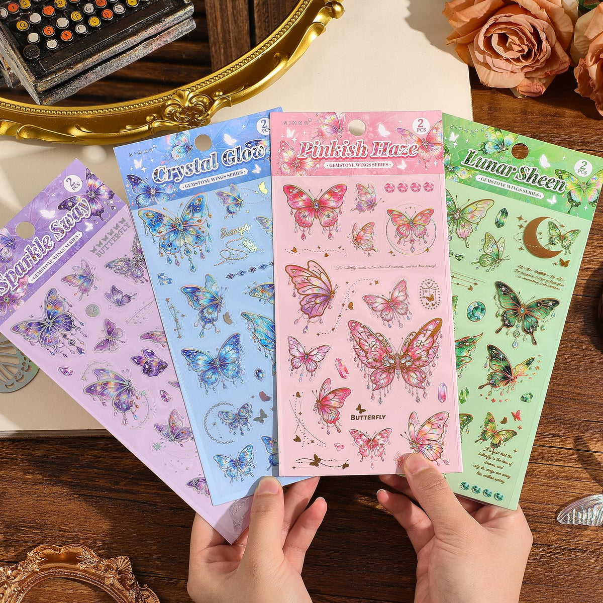 750 Pcs Stickers for Scrapbooking,Christmas Self-Adhesive Scrapbook Sticker