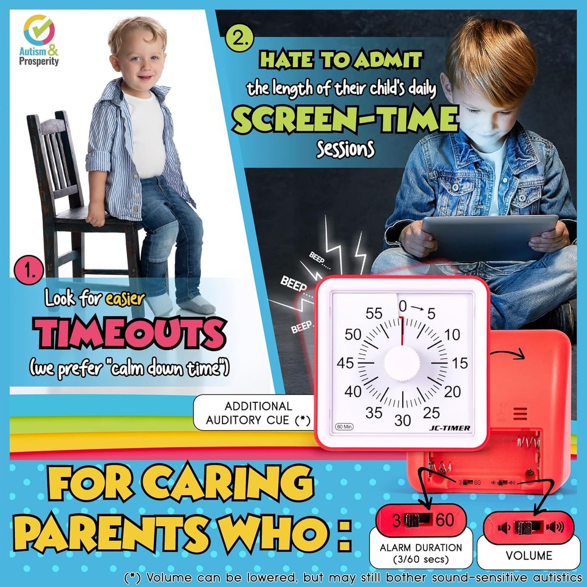 Autism & Prosperity Time Schedule Tasks - Autism Learning Materials, Special Education Autism Sensory Products, Sensory Toys for Kids with Autism, Visual Schedule for Kids with Autism Age 4 5 7 8 12