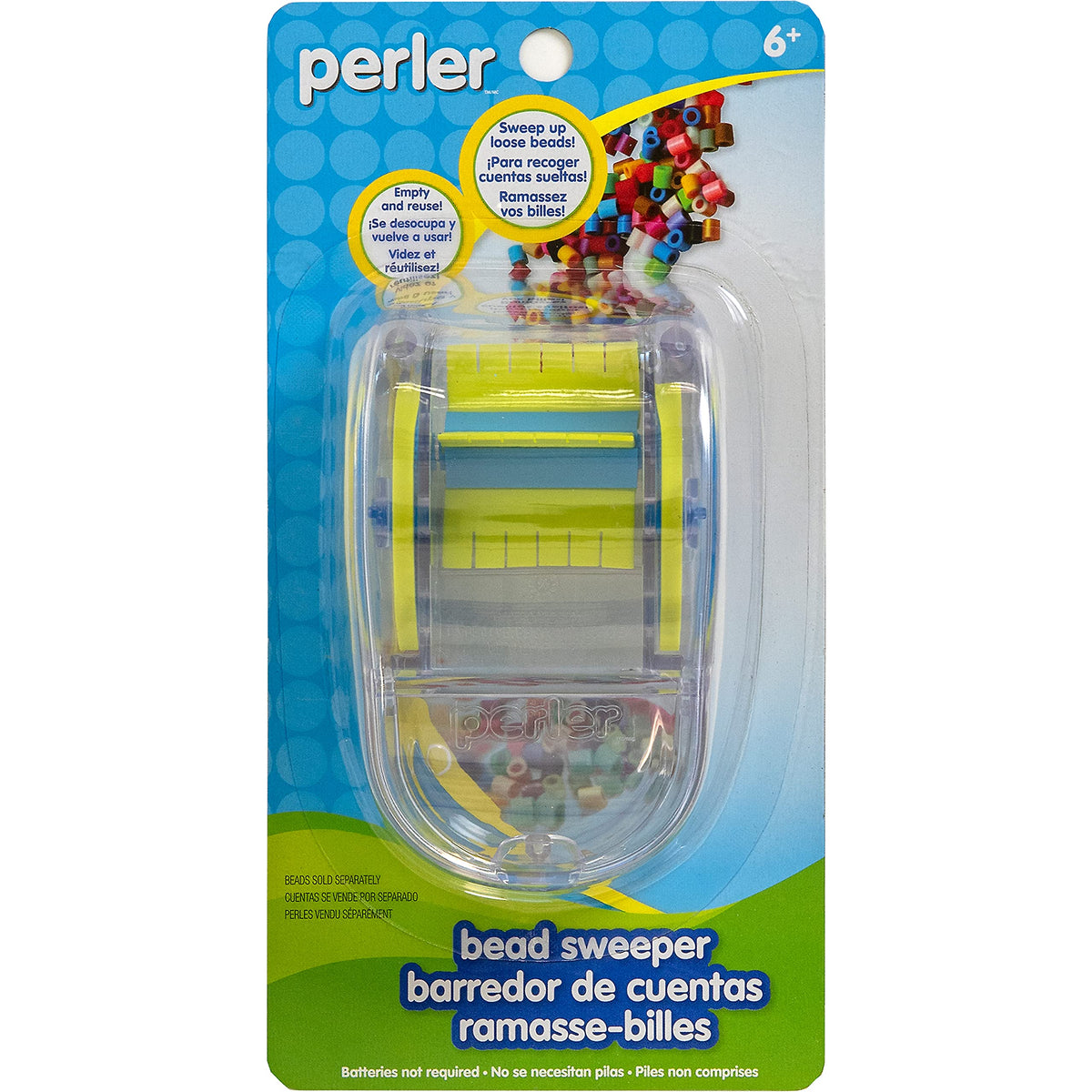 Perler Beads Pen Bead Dispenser Kid's Crafts, 1 pc, Lime Green