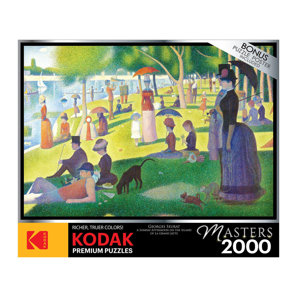 RoseArt Kodak Premium Masters Mona Lisa 2000 Piece Jigsaw Puzzle