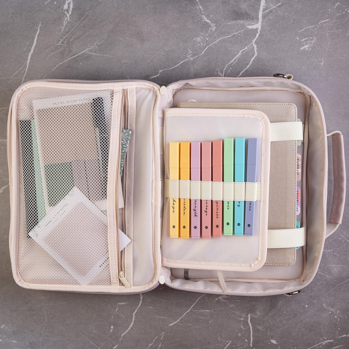 DIVERSEBEE Bible Highlighters with Soft Chisel Tip, No Bleed (Pastel)